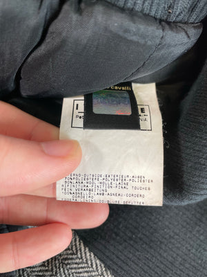 1990s Roberto Cavalli bondage cargo bomber jacket