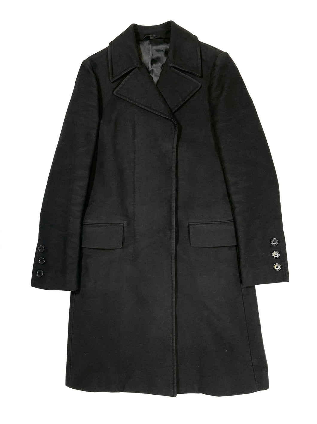 2000s Helmut Lang Moleskin coat