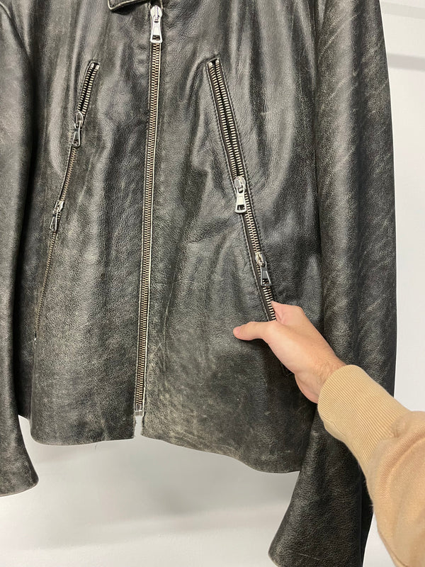 2002 Martin Maison Margiela leather jacket