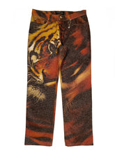 Load image into Gallery viewer, AW2000 Roberto Cavalli Tiger jeans
