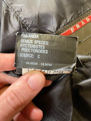 AW2008 Prada punk mohawk down jacket