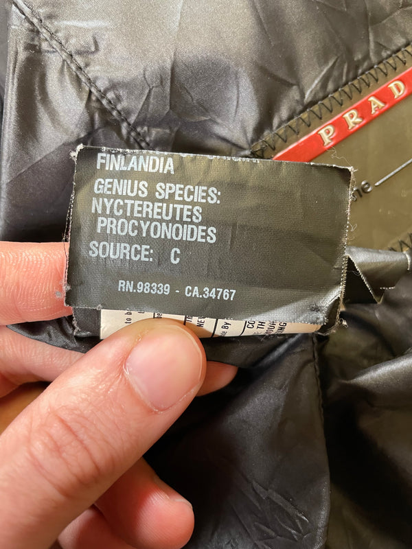 AW2008 Prada punk mohawk down jacket
