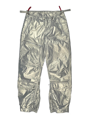 2000’s Prada astro silver cargo pants