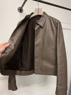 2010s Prada leather jacket