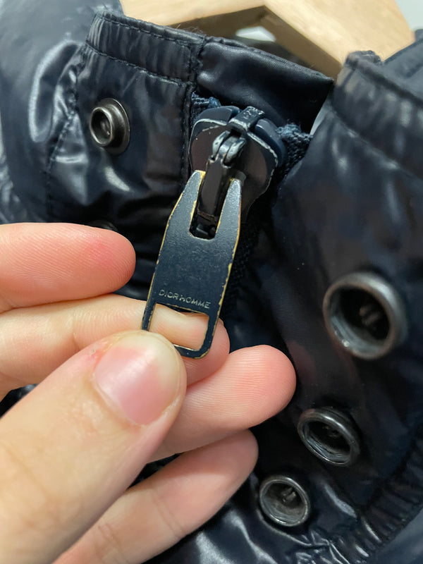 2007 Dior Homme Navigate bondage puffer jacket