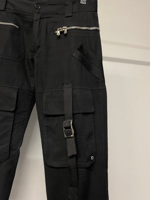 AW2003 Dolce & Gabbana bondage cargo pants