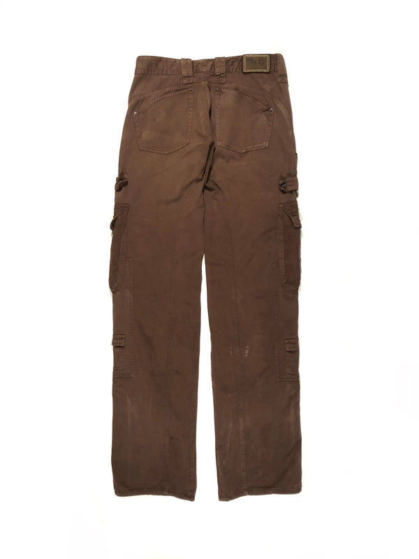 SS2003 Dolce & Gabbana 20 pockets adjustable cargo pants