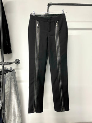 FW2001 Gucci by Tom Ford zipper runway leather pants