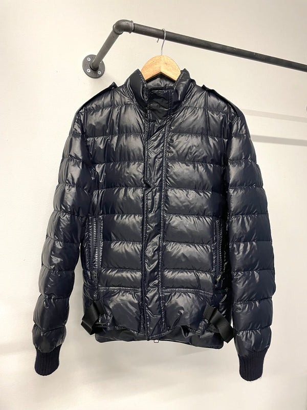 2007 Dior Homme Navigate bondage puffer jacket