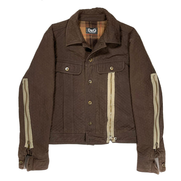 2000’s Dolce & Gabbana backzip cotton jacket