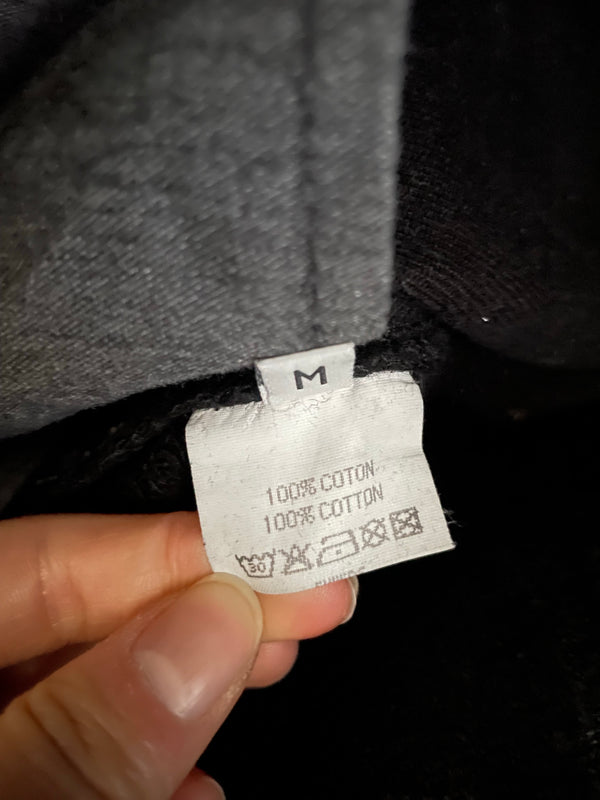 AW1999 Maison Margiela artisanal silver painted jeans
