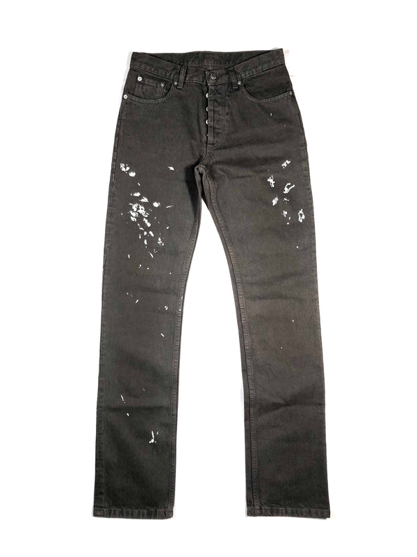 AW2000 Helmut Lang Charcoal Painter Jeans
