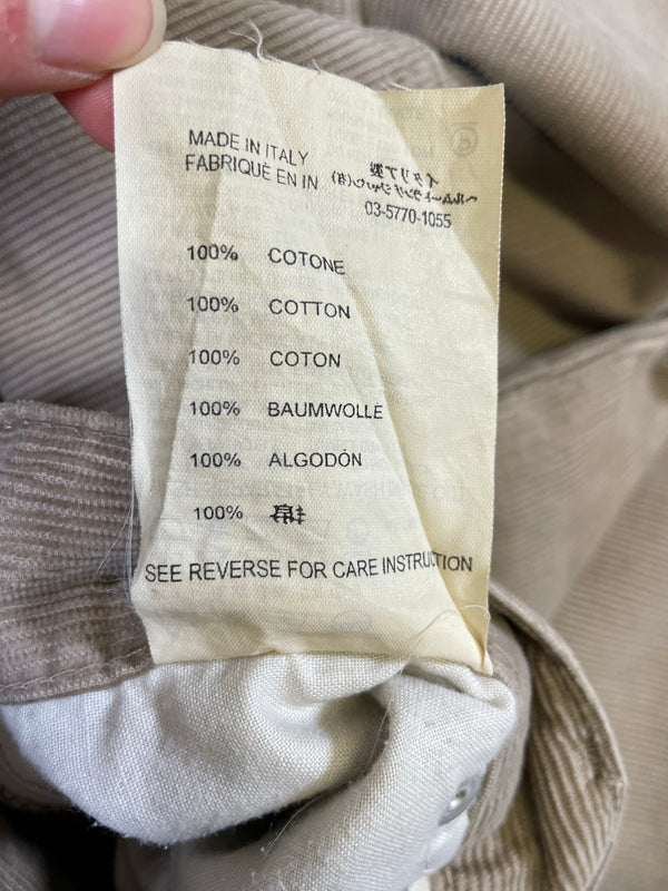 1990s Helmut Lang vintage corduroy pants