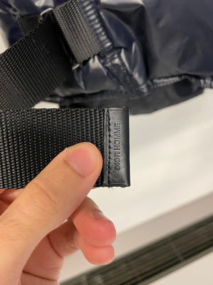 2007 Dior Homme Navigate bondage puffer jacket