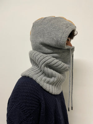 AW08 Dolce & Gabbana Balaclava runway hood scarf