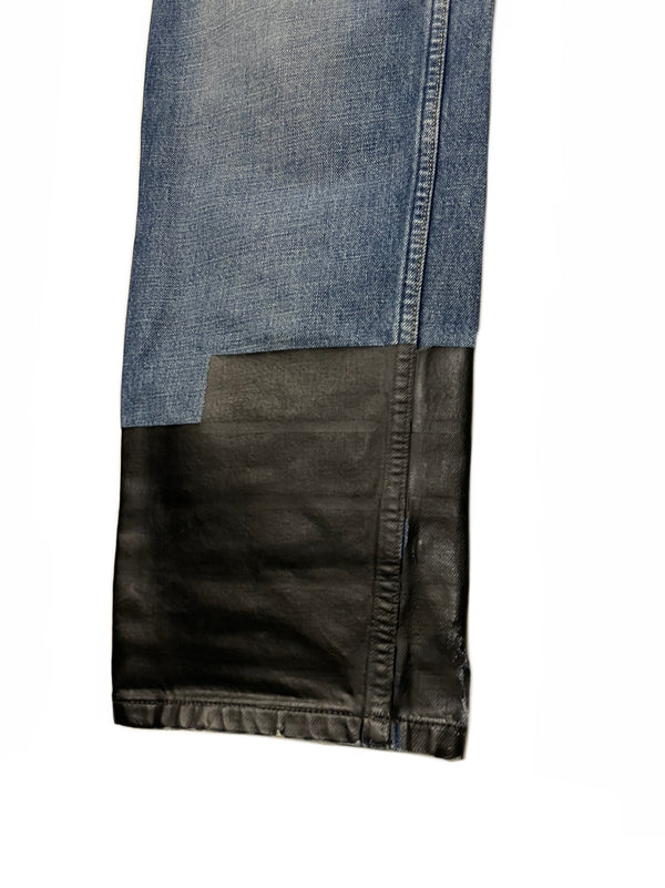 SS2003 Helmut Lang rubber tape denim