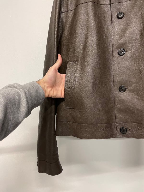 ジャケット・アウター AW2010 PRADA  archive LEATHER JACKET 2010s Prada leather jacket