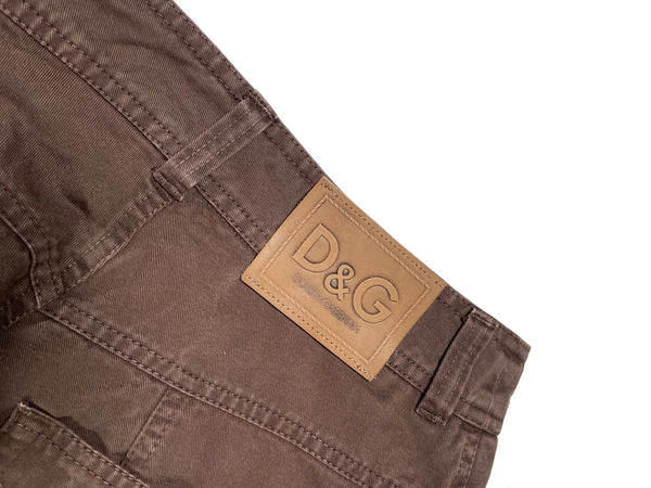 2004 Dolce & Gabbana full zipper cargo pants