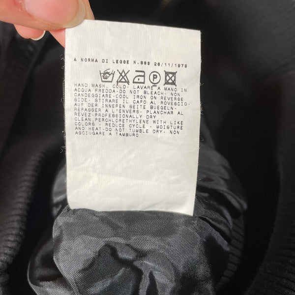 1990s Roberto Cavalli bondage bomber jacket