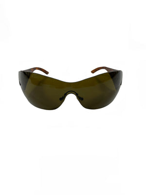 2000’s Prada shield star sunglasses