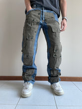 Load image into Gallery viewer, AW2005 Dolce &amp; Gabbana hybrid patchwork cargo jeans
