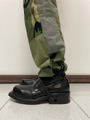 2000s Dolce & Gabbana Hybrid Military patchwork pants