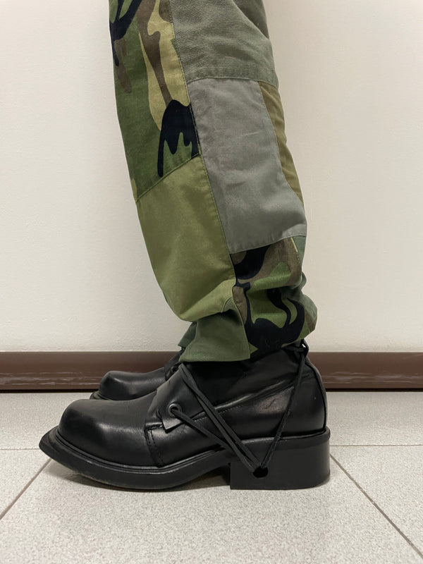 2000s Dolce & Gabbana Hybrid Military patchwork pants