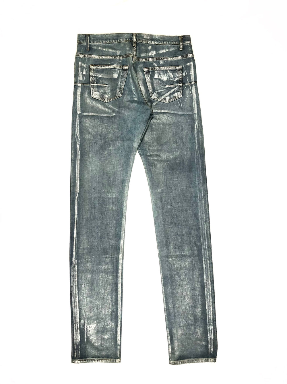 SS2008 Dior “think fast” waxed Denim