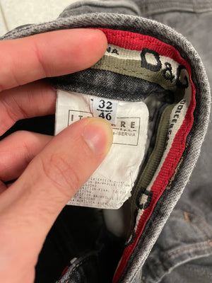 2004 Dolce & Gabbana bondage cargo pants