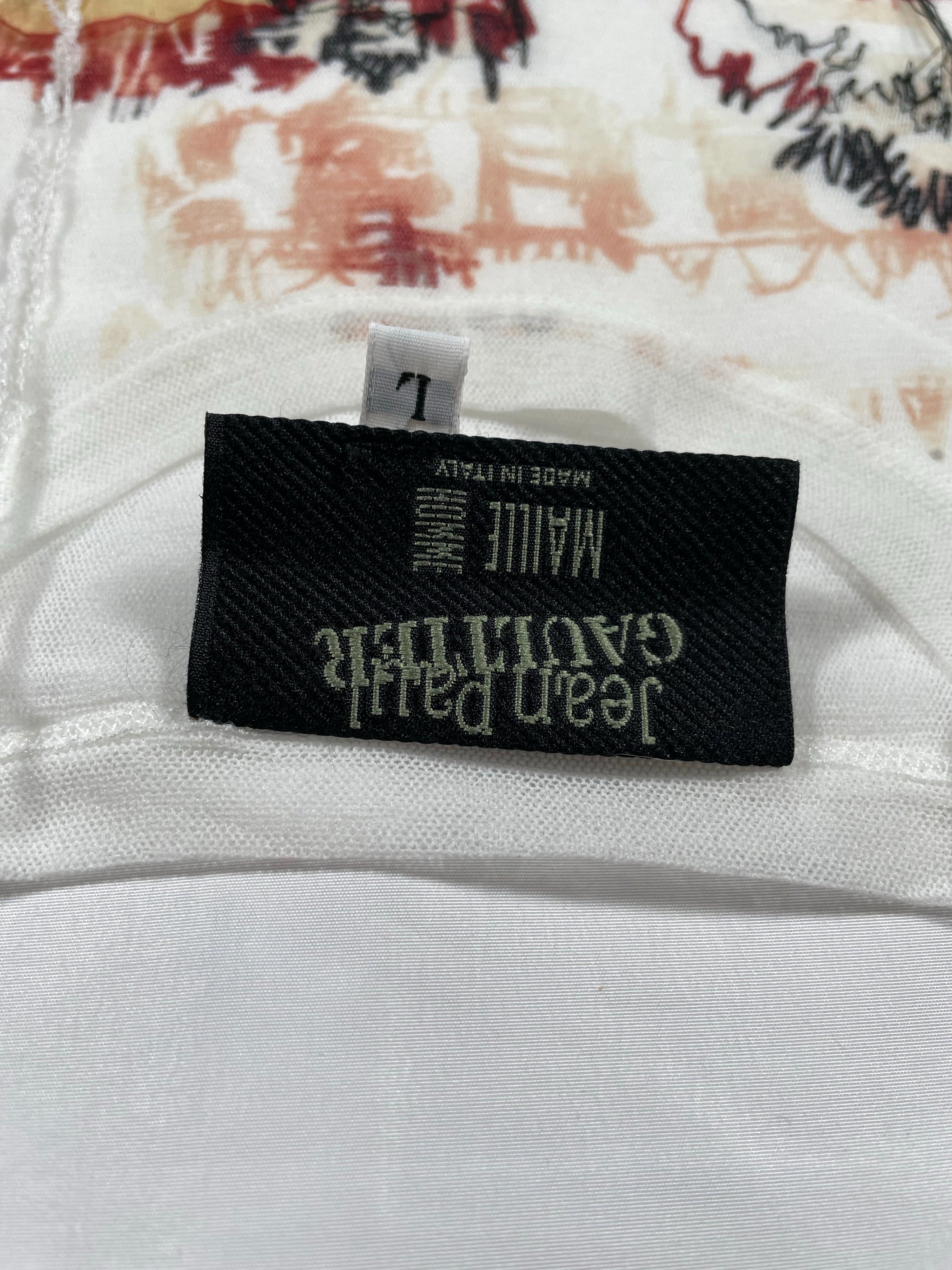 SS2002 Jean Paul Gaultier eye patchwork top – elevated archives SS2002 Jean Paul Gaultier eye patchwork top – elevated archives