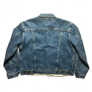 1980s Katharine Hamnett oversize cargo denim jacket