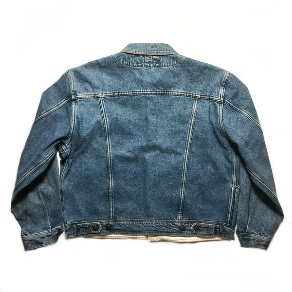 1980s Katharine Hamnett oversize cargo denim jacket