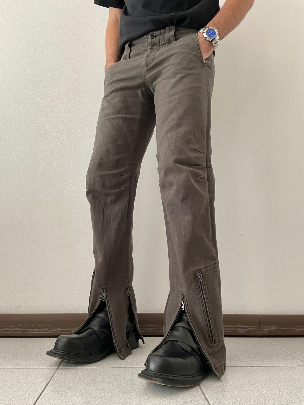 AW1999 astro biker cargo pants archive vintage runway rare