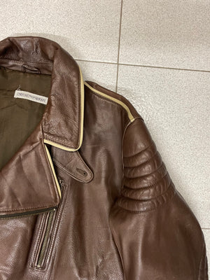 1990s Emporio Armani biker leather jacket
