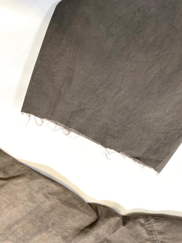 2000s Rick Owens dust grey creatch cargo pants