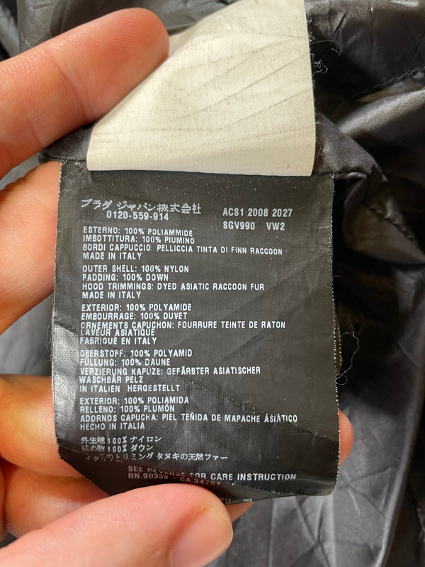 AW2008 Prada punk mohawk down jacket