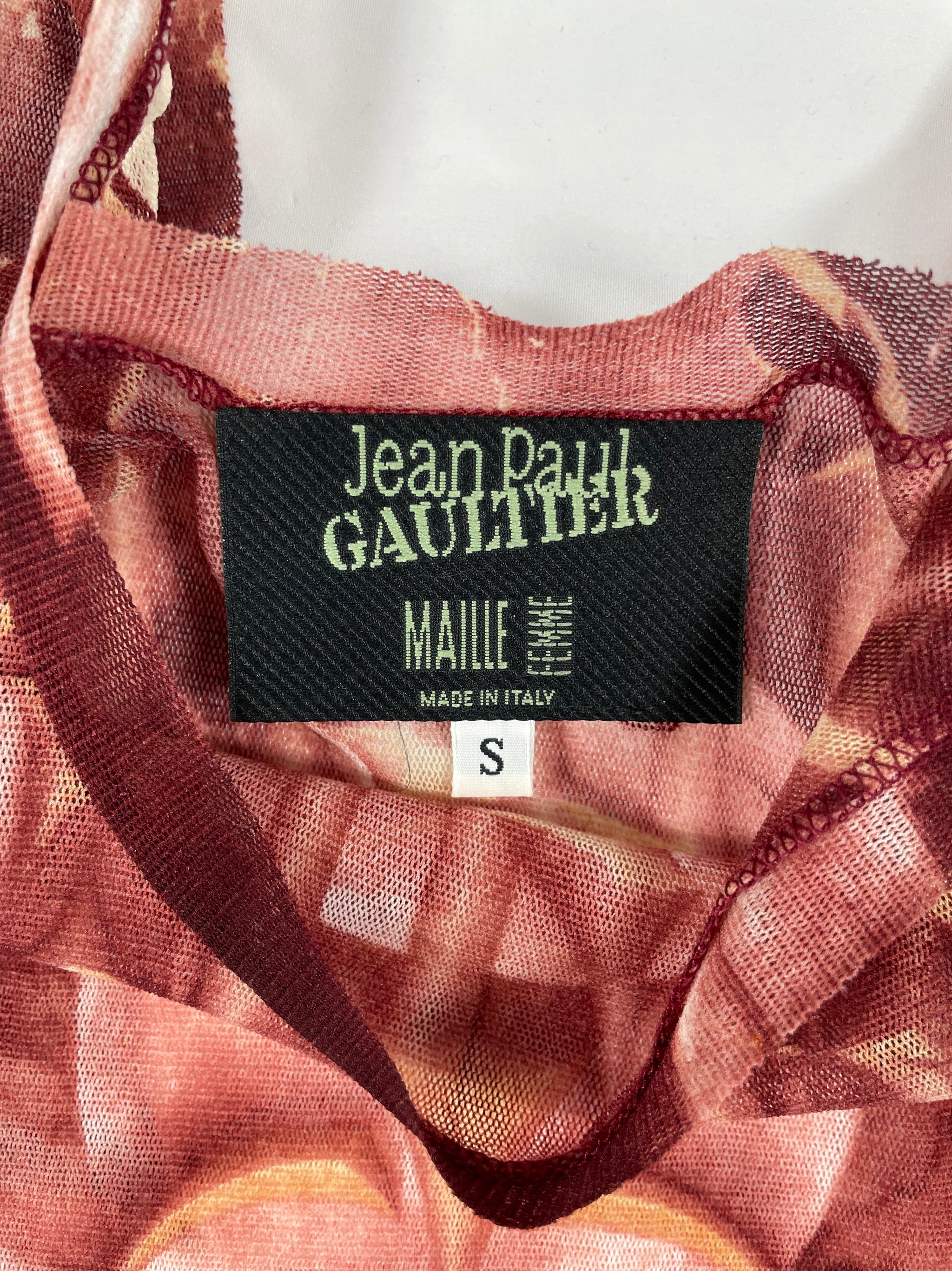 SS2001 Jean Paul Gaultier Satan tank top – elevated archives