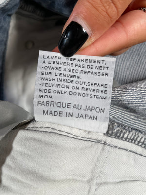 Dior Homme blue grey denim