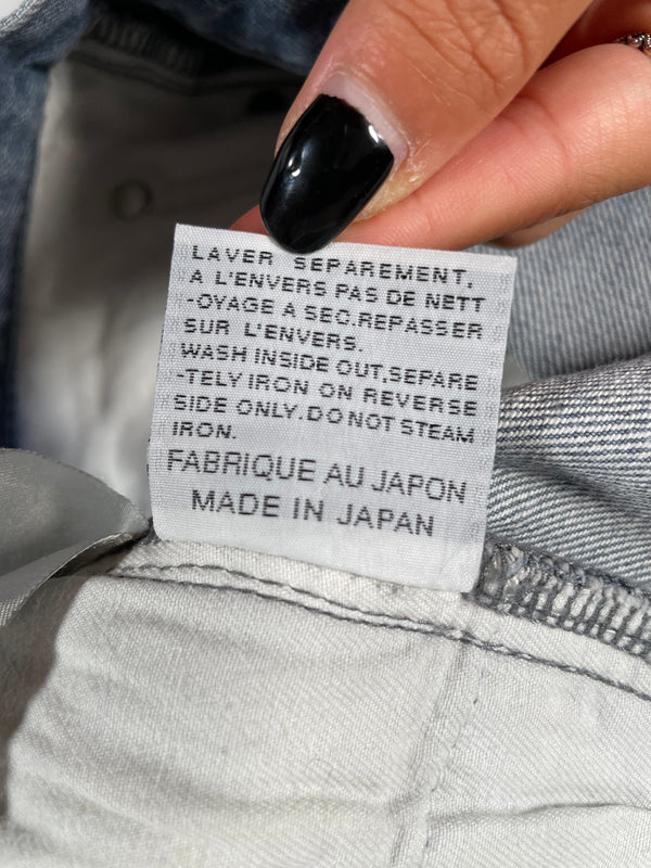 Dior Homme blue grey denim