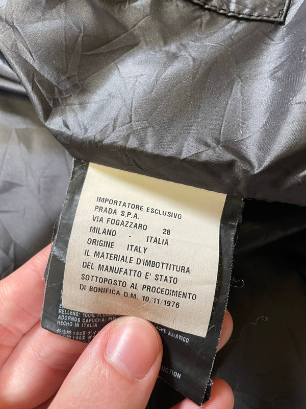 AW2008 Prada punk mohawk down jacket