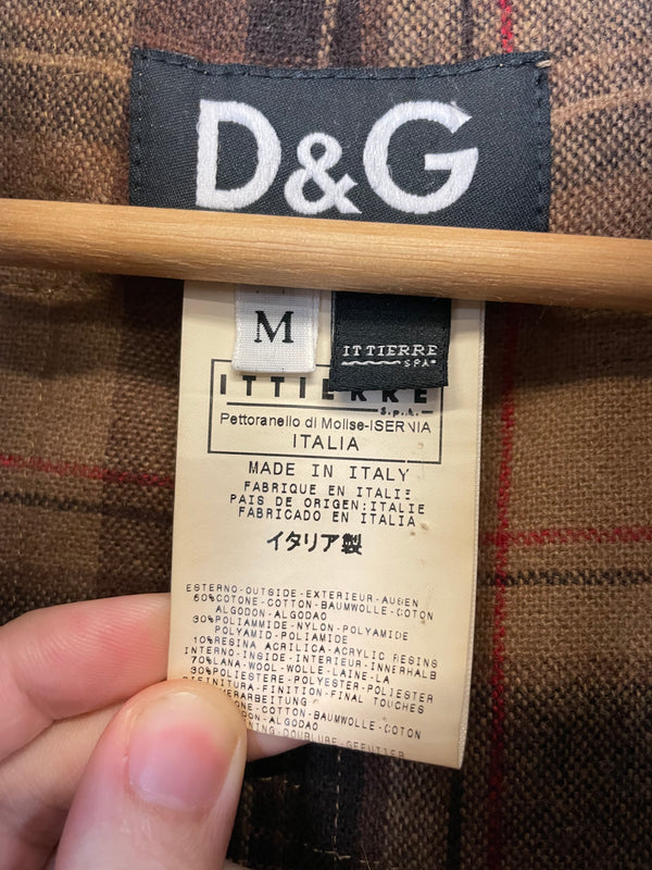 AW2003 Dolce & Gabbana zip sleeve bomber jacket