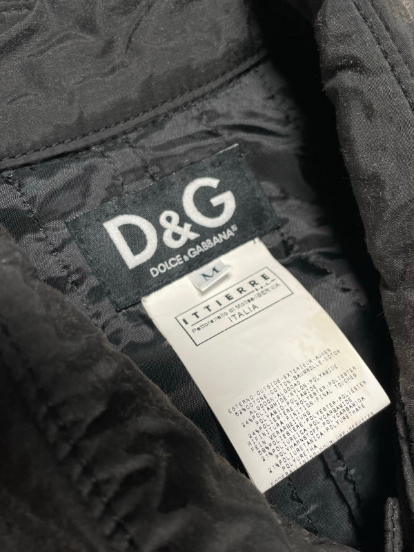 AW2003 Dolce & Gabbana Goggle bomber jacket