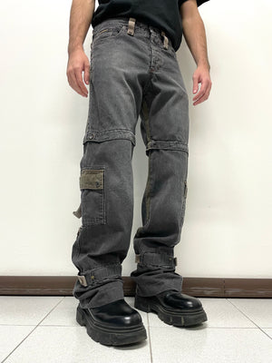 2004 Dolce & Gabbana bondage cargo pants