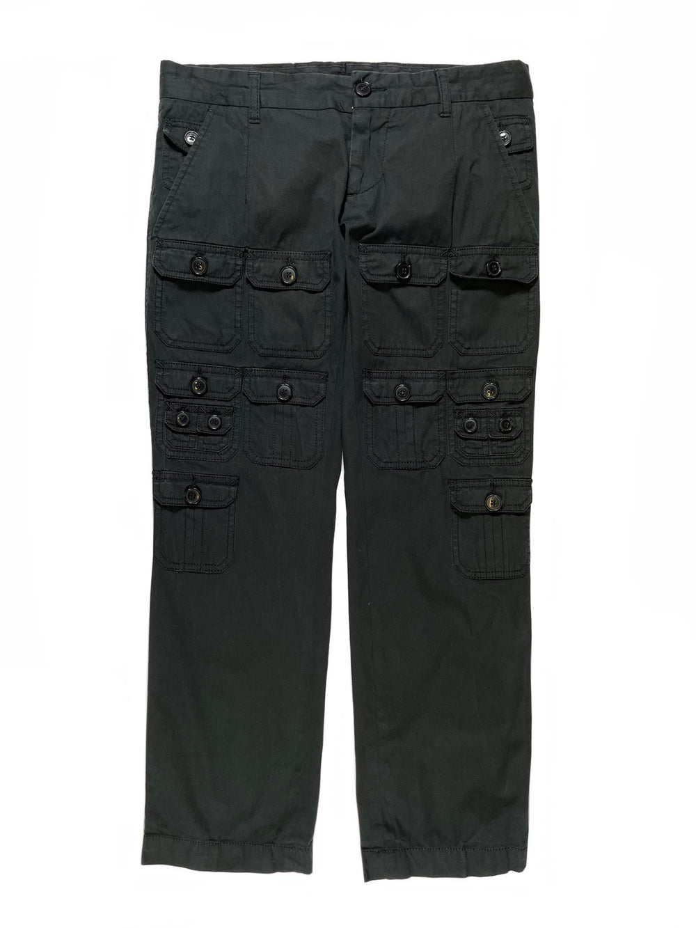 SS2008 Dolce & Gabbana multi-pocket cargo trousers