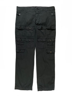 SS2008 Dolce & Gabbana multi-pocket cargo trousers