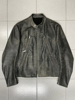 @*様 M*M様 【Margiela】5zip Hooded Leather J Buy MM6 Maison Margiela Hooded Leather Jacket 'Black