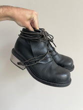 Load image into Gallery viewer, 1990s Dirk Bikkembergs laces through metal heel boots
