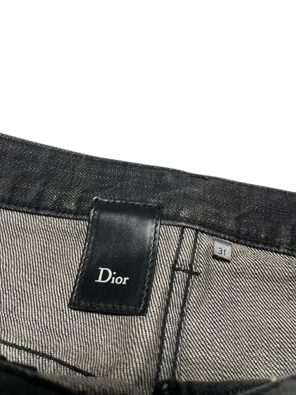 AW2003 Dior Homme “Luster” waxed denim