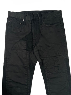 FW2007 Dior “Navigate” patchwork jeans