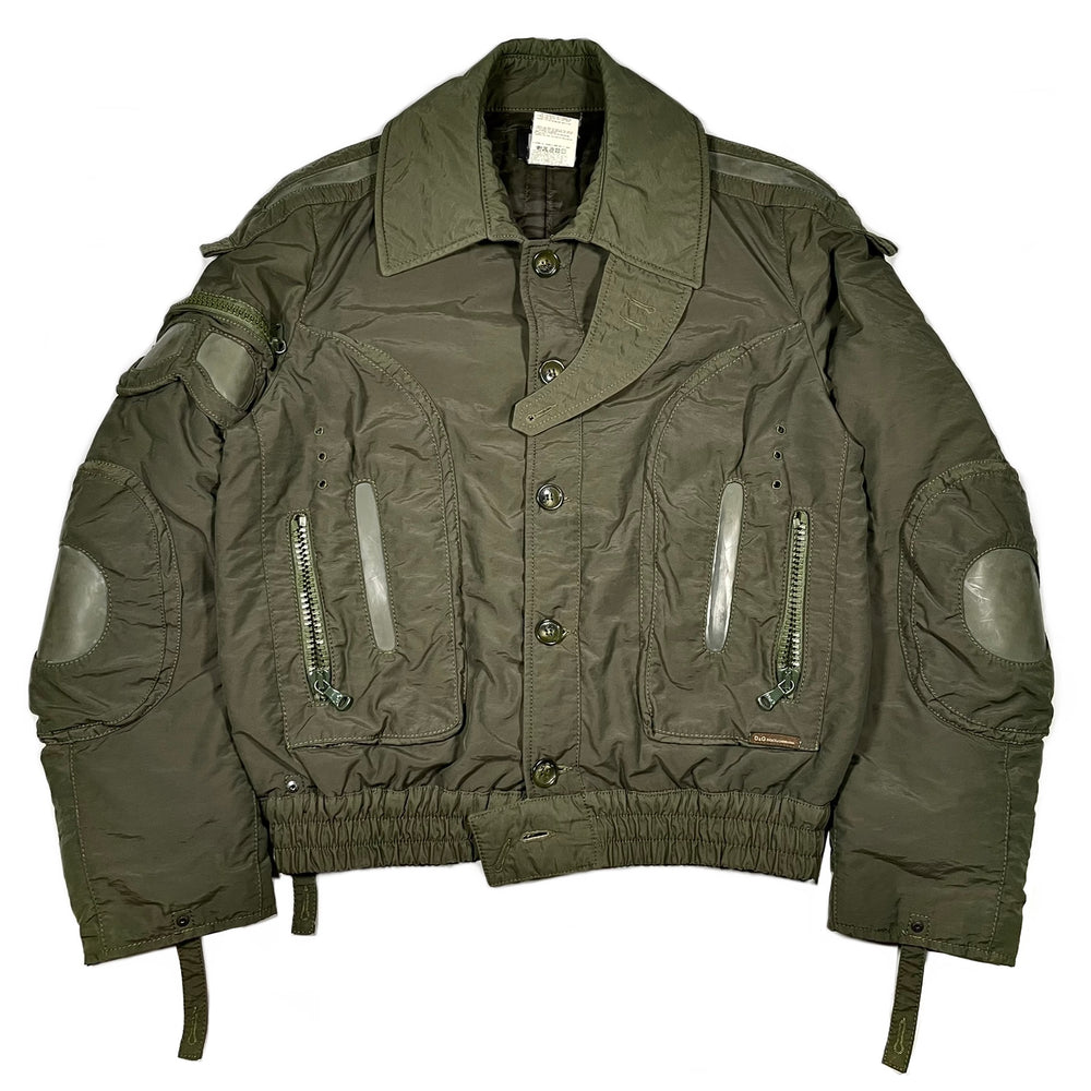 AW2003 Dolce & Gabbana Goggle window bomber jacket